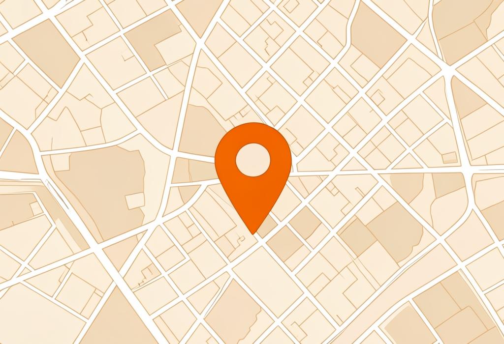 Plano de la zona con la ubicación de Ayacucho 428